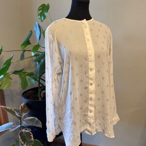 Gold Embellished Blouse